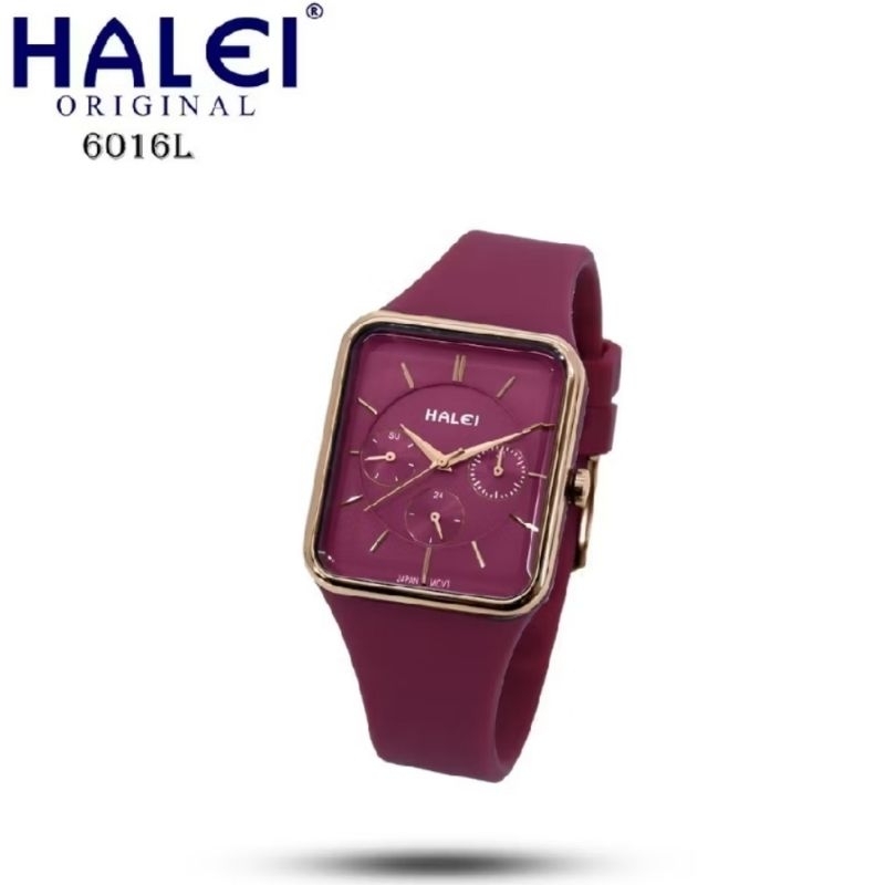 Halei 6016L Original Jam Tangan Wanita