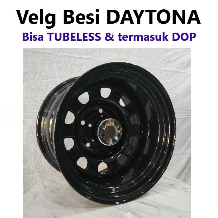 Velg Kaleng Daytona Ring 15 Pcd 5X114.3 Cocok Buat Terios Rush Innova Xtrail Kuda L300 Dlln