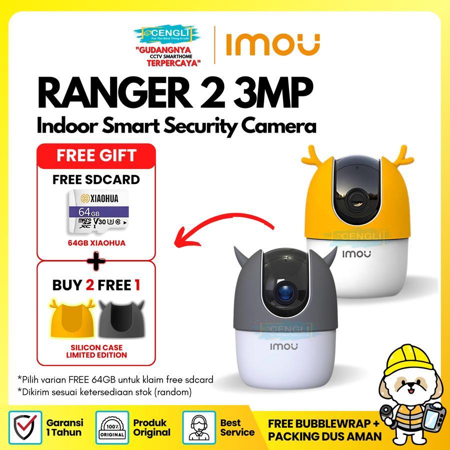 IP CAM CCTV IMOU RANGER 2 A1 RANGER A1 INDOOR 2MP 360 H265 ONVIF