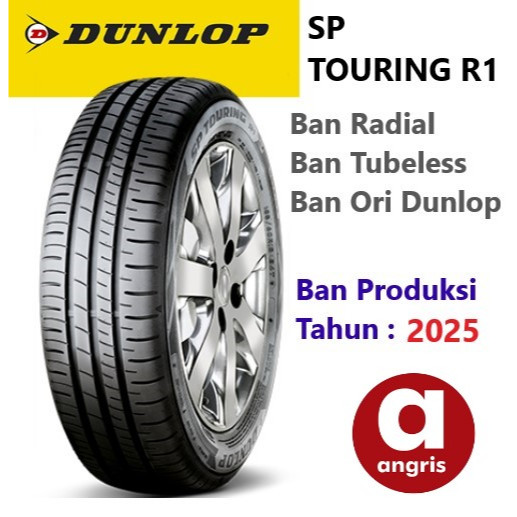 Dunlop SP Touring R1 165 80 R13 Ban baru radial Tubeless Mobil Carry Angkot Xenia Ring 13