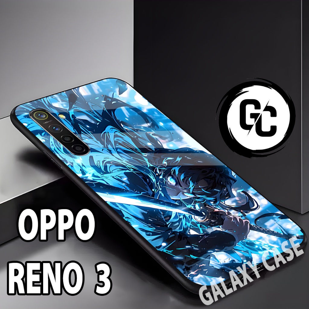 Case OPPO RENO 3/GC26/motif gambar ANIME/softcase OPPO RENO 3/glitter/glossy/casing/kesing