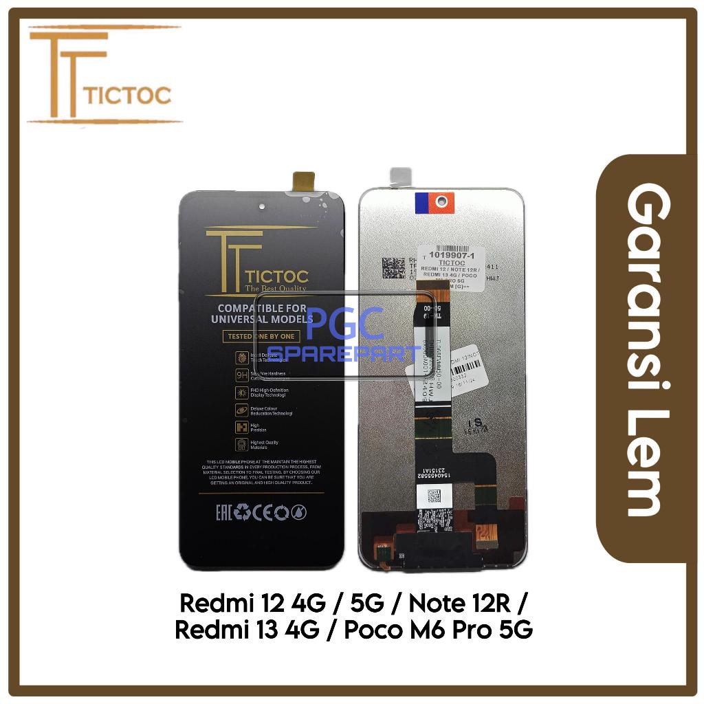 LCD Touchscreen Fullset Redmi 12 4G 5G / 13 4G / Note 12R / Poco M6 Pro 5G / 23053RN02A / 23053RN02Y