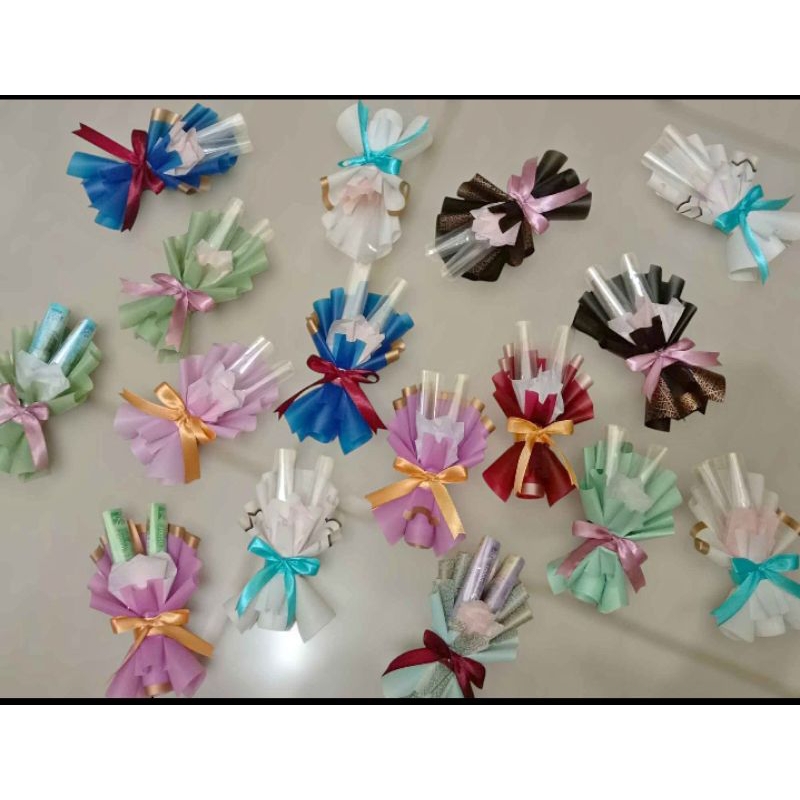 

buket mini angpao lebaran, bisa juga tempat souvennir ulang tahun