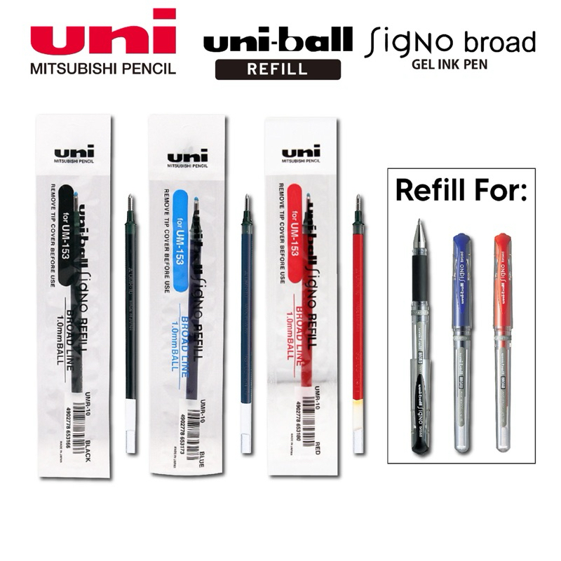 

Refill pen UM-153 / UM-153S (UMR-10)