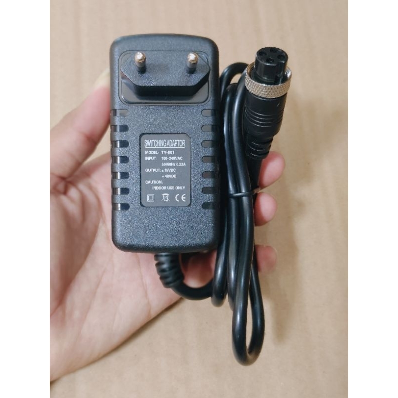 ADAPTOR MIXER Switching 4 pin lubang Ashley betavo remix phonic JK coustik maxxis pro-verb Yamaha