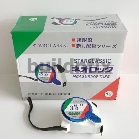 

STAR CLASSIC METERAN TUKANG METERAN PVC / MEASURING TAPE 3M