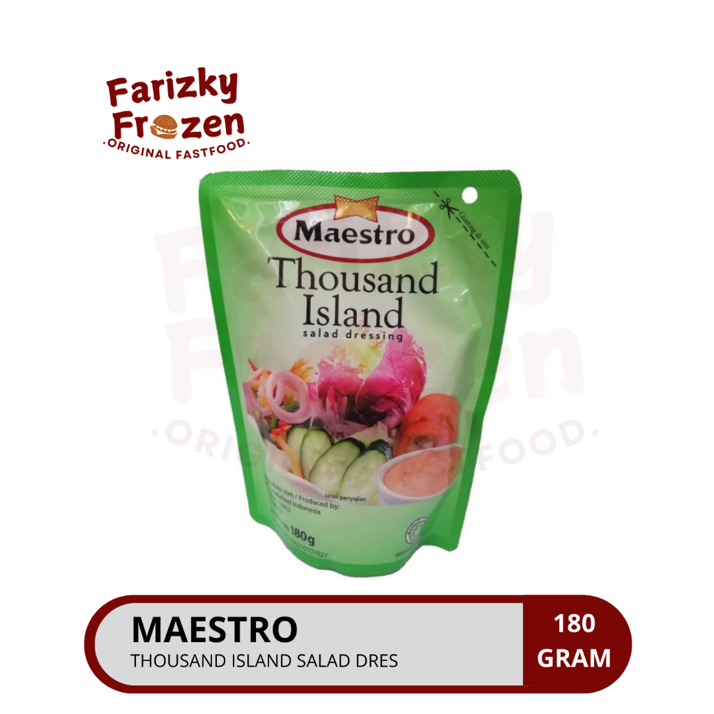 

Temurah Maestro Thousand Island Salad Dressing 180gr