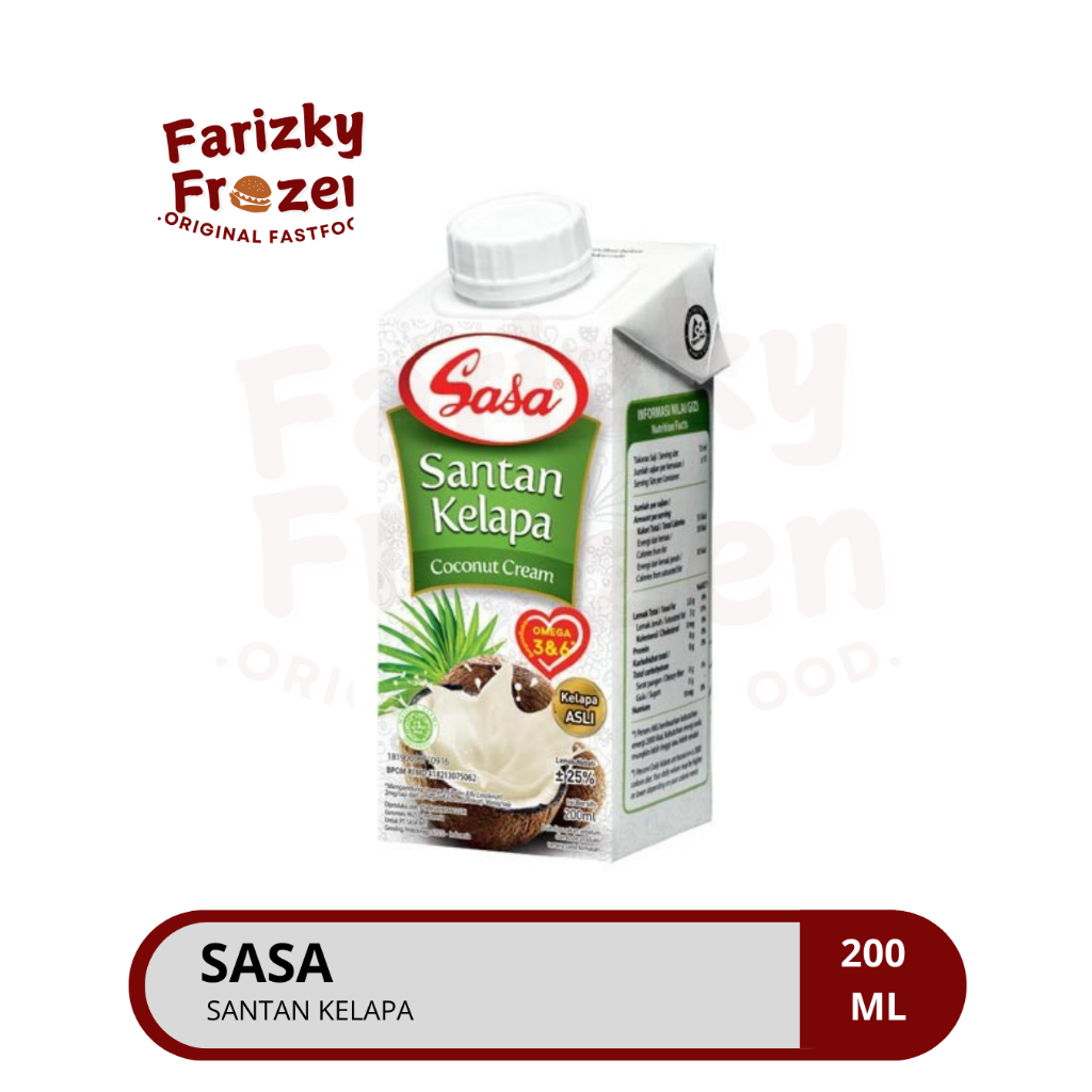 

Sasa Santan Kelapa Cair / Sasa Santan Cair Botol 200ml