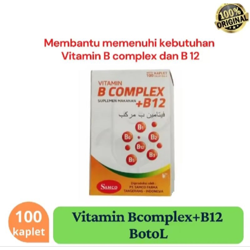 B COMPLEX + B12-Vitamin B Complex+B12 Multivitamin