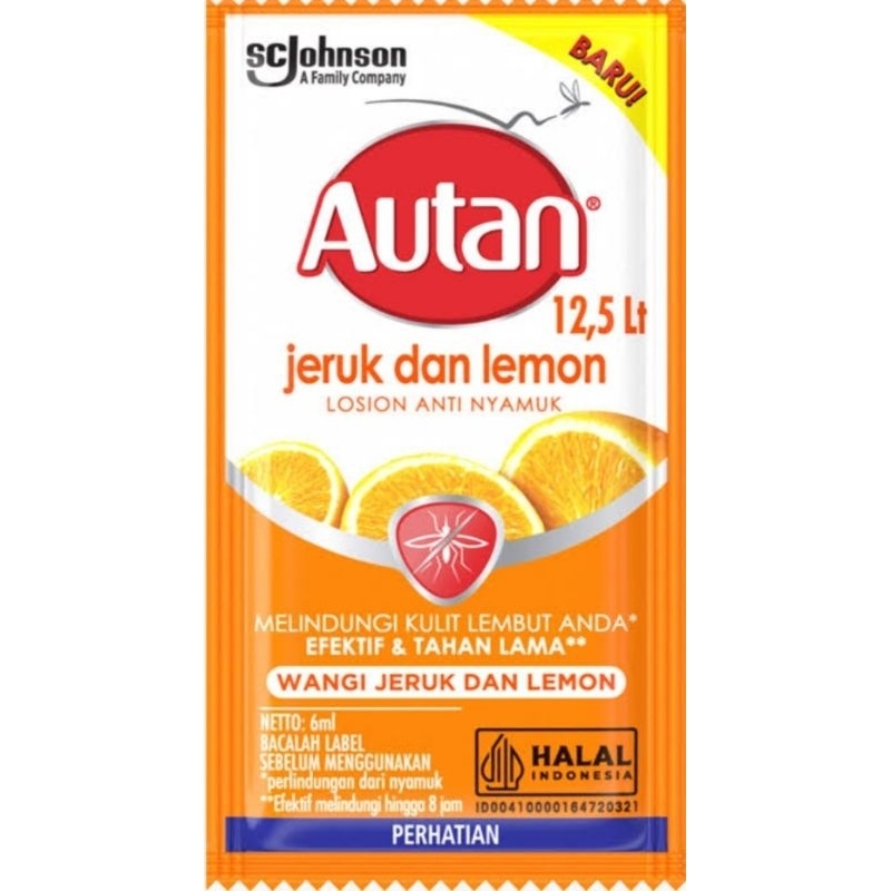 Autan sachet floral / care / sakura / Jeruk Lemon Renceng isi 12 Sachet
