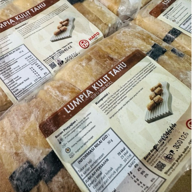 

Haito Lumpia Kulit Tahu 12pcs