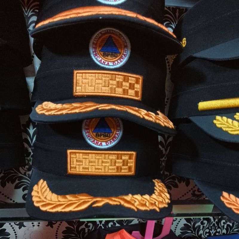 topi komando bpbd,topi bpbd,topi lapangan bpbd,