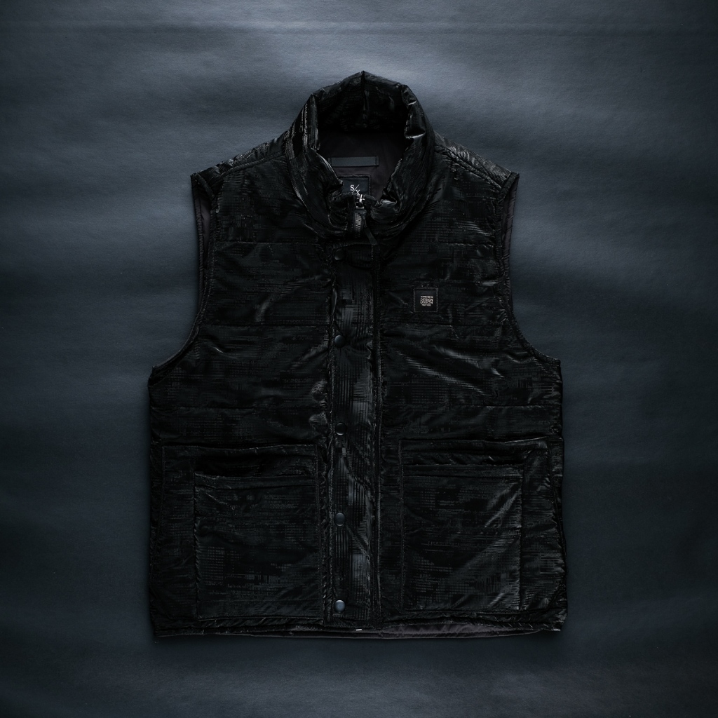 Sixapx Glow Vest Jacket Black