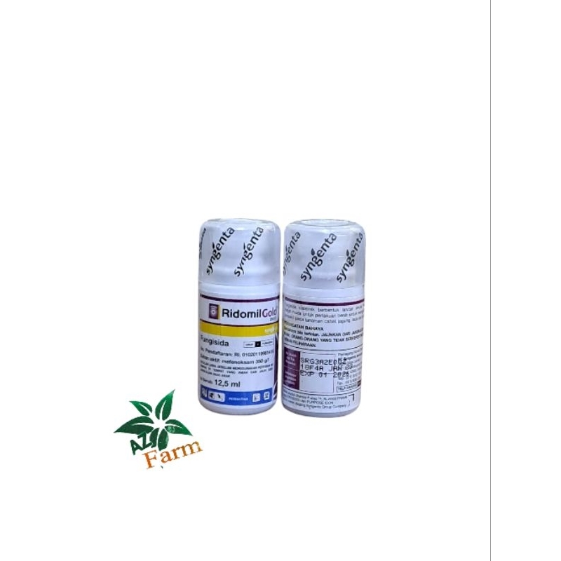 RIDOMIL GOLD CAIR 12,5ML FUNGISIDA SISTEMIK PERLAKUAN BENIH