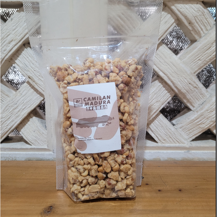 

KACANG TELUR ENAK CAMILAN MADURA (Makanan Khas Pamekasan Cemilan Peanut Snack Oleh Indonesia)