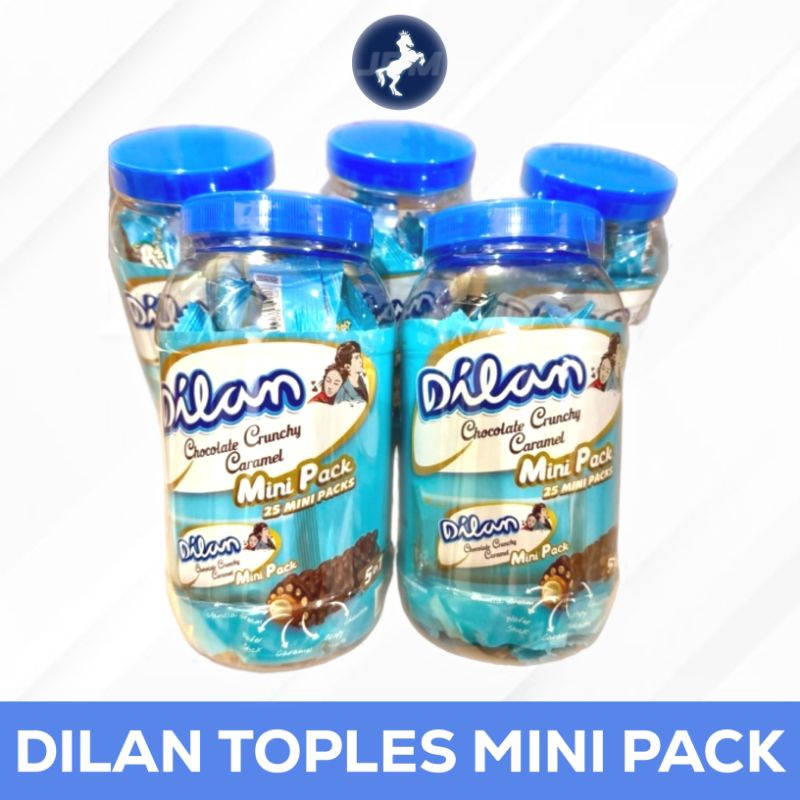 

Dilan Coklat isi 25 mini pack kemasan toples promo