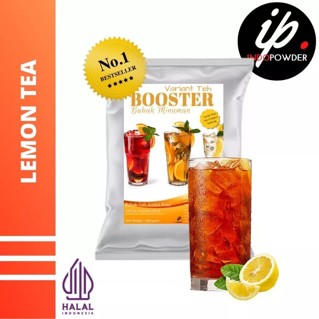 

INDOPOWDER | REGULER LEMON TEA 1Kg | BUBUK MINUMAN LEMON TEA | LEMON TEA Bubuk 1Kg