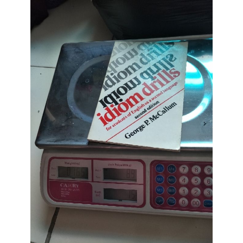 idiom drills for students of English as a second language buku bekas