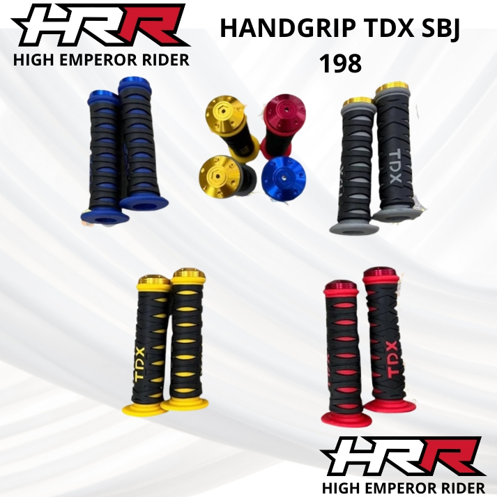 HANDGRIP GRIP KARET SUPER EMPUK VARIASI MOTOR TDX SBJ 198 UNIVERSAL SEMUA MOTOR BISA VIXION MEGAPRO 