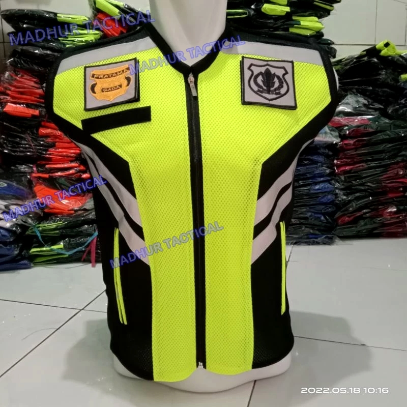 Rompi Security Tebal Mesh / Rompi Satpam Security / Rompi Security Double Mess