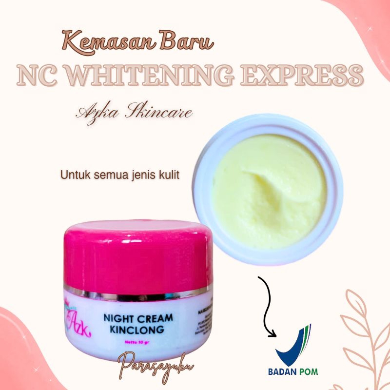 CREAM MALAM WHITENING EXPRESS DR AZKA