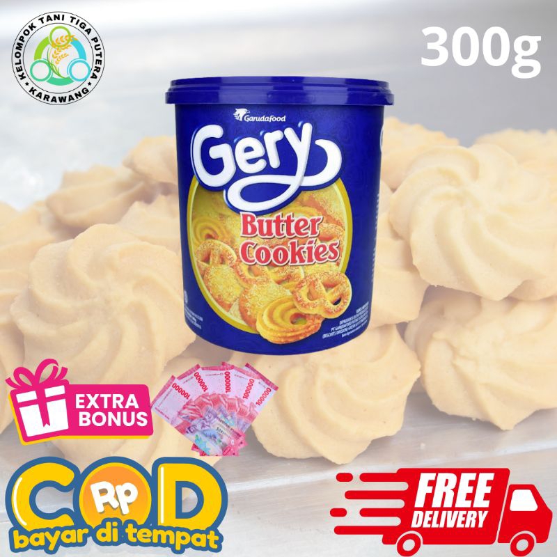 

Gery Butter Cookies 300g, Exp lama. Berhadiah jika beruntung