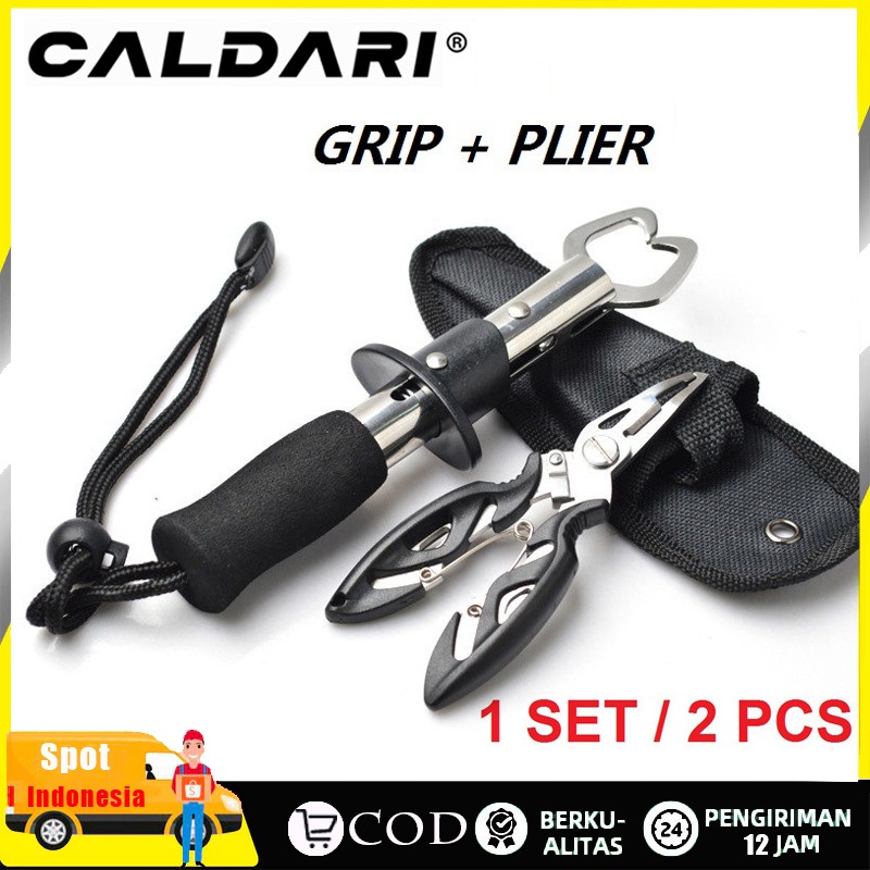 Set Tang Pancing Set Alat Pancing Kombo Tang Pancing Tang Pancing Stainless Steel Pengontrol Pancing