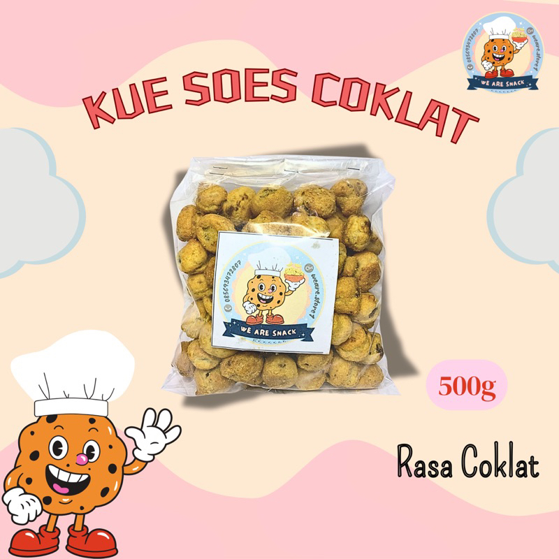 

Kue Soes Coklat 500gram