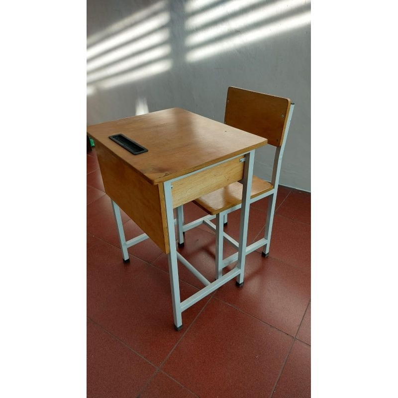 Meja Kursi sekolah Besi Hollow