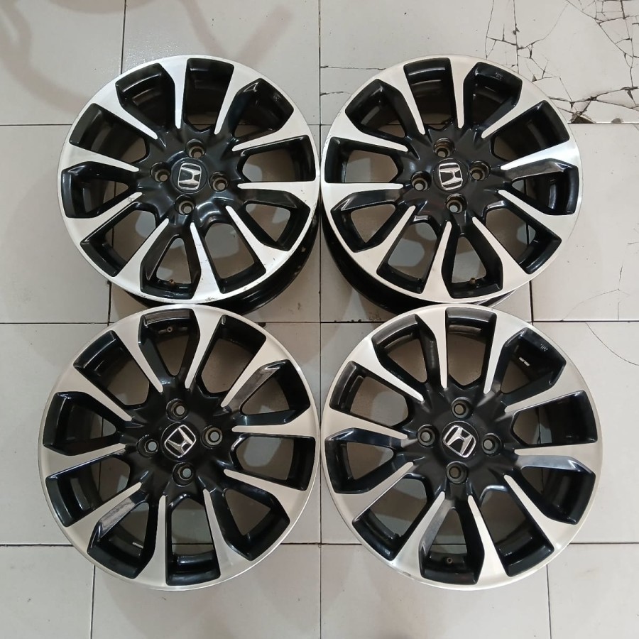 velg mobil jazz rs r16 velg mobil bekas ring 16 pcd 4x100
