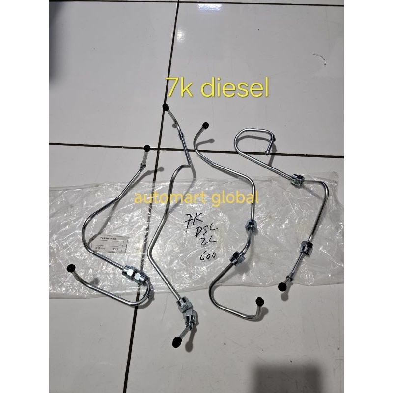 pipa nozzle set ps100 ps120 ps135 L300 diesel kijang diesel panther Dutro 125ht 130ht set