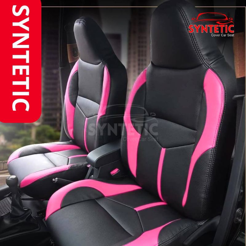 Sarung Jok Mobil Ayla Full Set 2 Baris