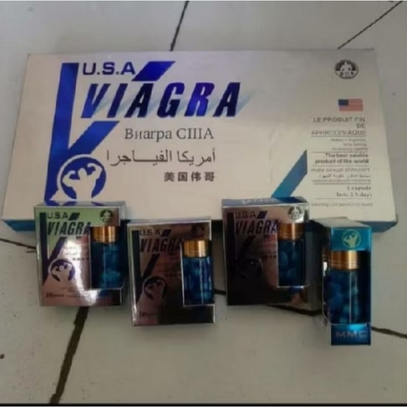 VIAGRA MMC ORIGINAL PIL BIRU ASLI IMPORT USA OBAT KUAT PRIA DEWASA TAHAN