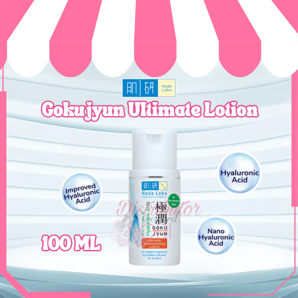 Hada Labo Hadalabo Gokujyun Ultimate Lotion 100ml | BPOM | ORIGINAL