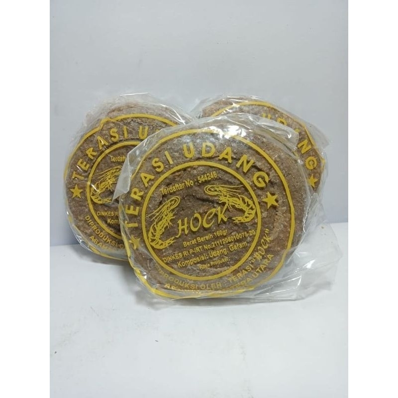 

TERASI UDANG HOEK BELACAN khas Sumatera Utara 150 gram