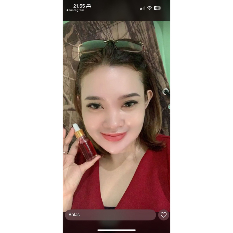 serum peeling red jelly