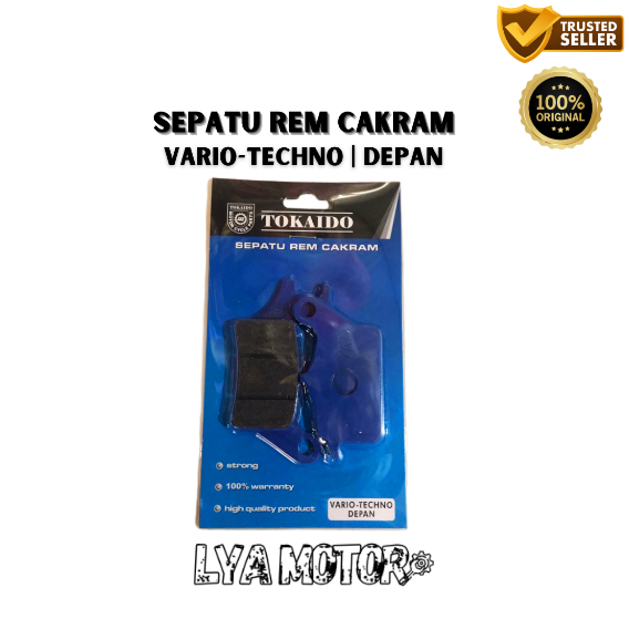 SEPATU REM CAKRAM / KAMPAS REM CAKRAM MOTOR DEPAN VARIO TECHNO, BEAT NEW, SPACY, VARIO NEW, SCOOPY