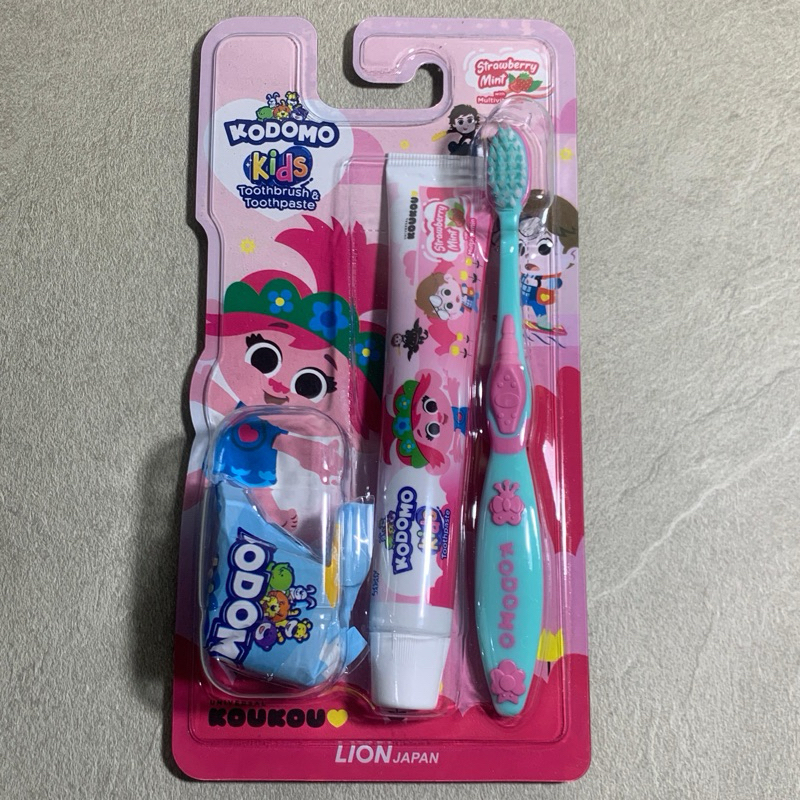 [BANDED] KODOMO KIDS TOOTHBRUSH & TOOTHPASTE • KODOMO PASTA GIGI & SIKAT GIGI ANAK WINGS