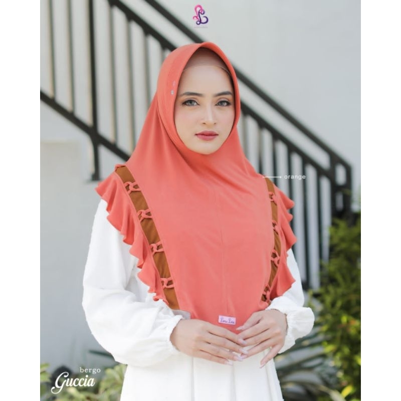 LINALIVIA HIJAB|| BERGO GUCCIA || bergo || Hijab instan || Hijab langsung