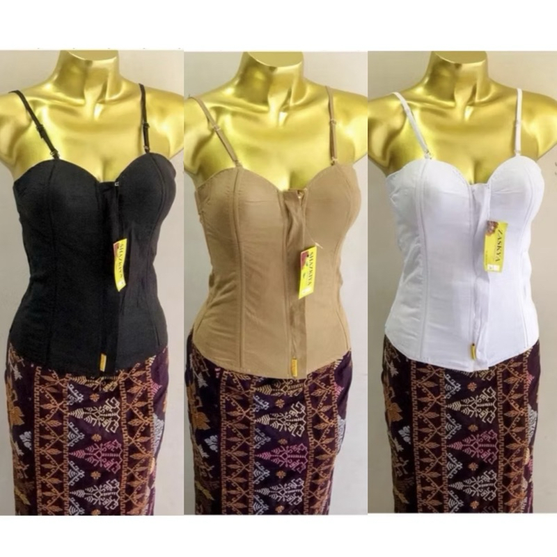 Longtorso Katun | Dalaman Kebaya | Longtorso Bali | Korset | Kamisol