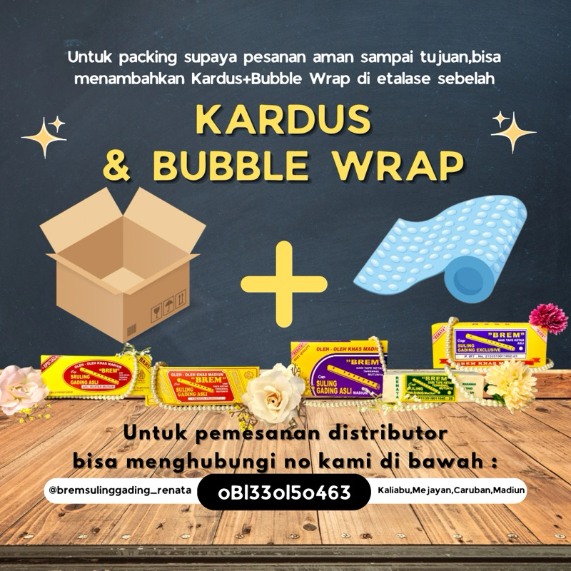 

[Brem Termurah] Brem Suling Gading Khas Madiun by RENATA #Kemasan1