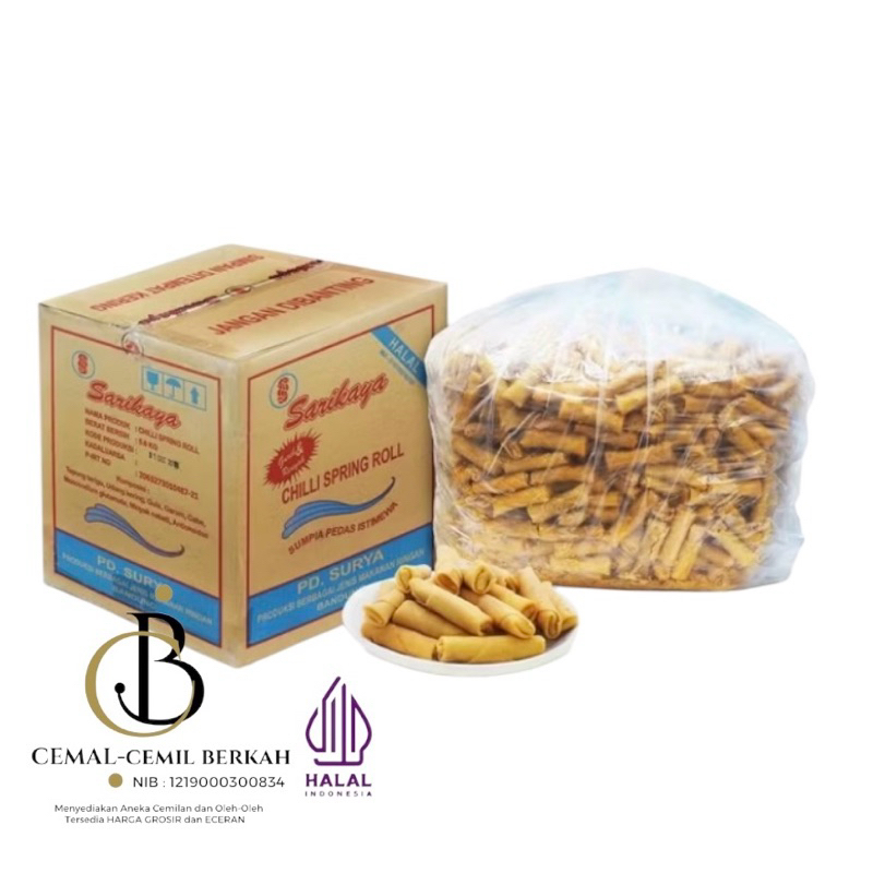 

GROSIR PROMO SUMPIA ISI UDANG VARIAN RASA 5KG