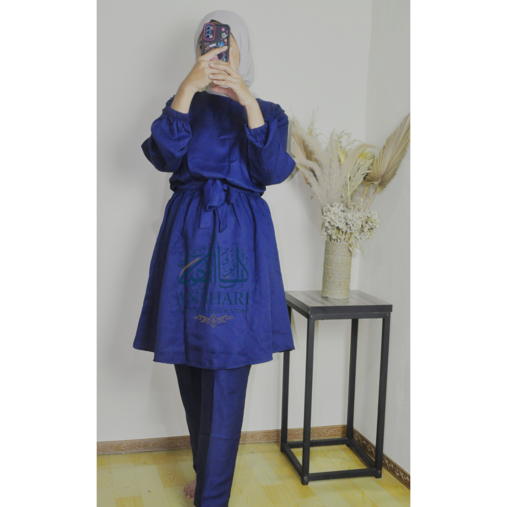 Anshari Set Shakila || Shakila set premium || Setelan wanita kekinian || gaun shakila cantik || Shak