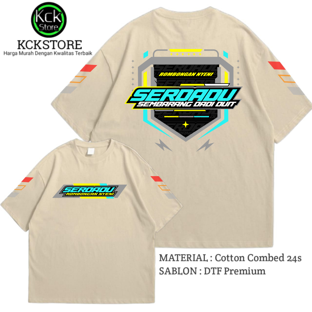 Kaos Serdadu Rombongan Nyeni Baju T-shirt Rombongan Nyeni Kaos Pria Wanita