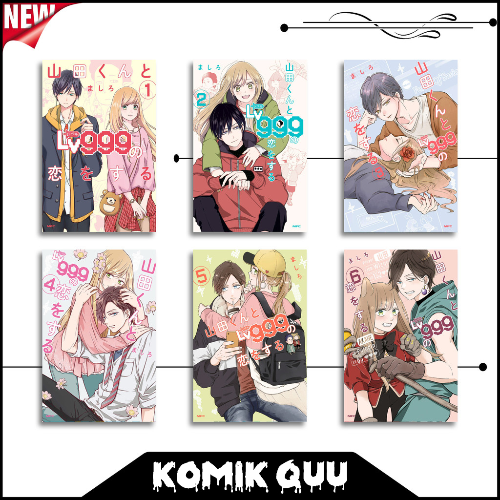 Komik Manga Yamada-kun to Lv999 no Koi wo Suru Vol. 1-9 Bahasa Indonesia