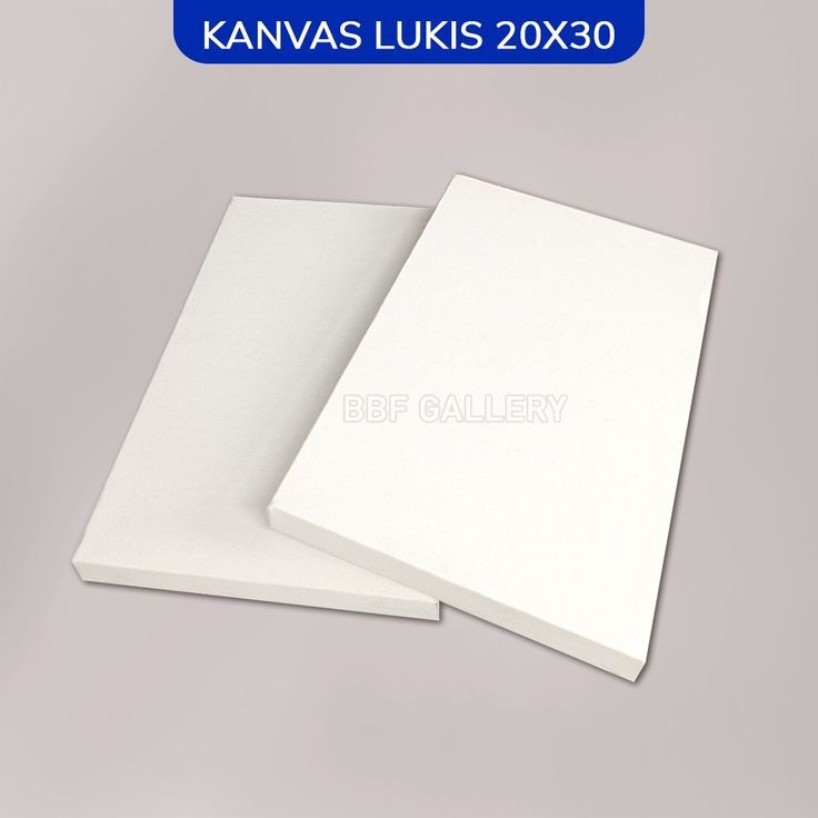 

Canvas lukis ukuran 20x30cm peralatan alat melukis lengkap putih polos canvas art akrilik acrilic