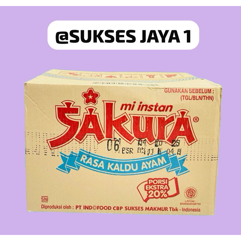 

[1 DUS ISI 40 BUNGKUS] SAKURA RASA KALDU AYAM