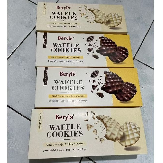 Beryls Beryl's Waffle Cookies White Chocolate & Milk Chocolate Malaysia