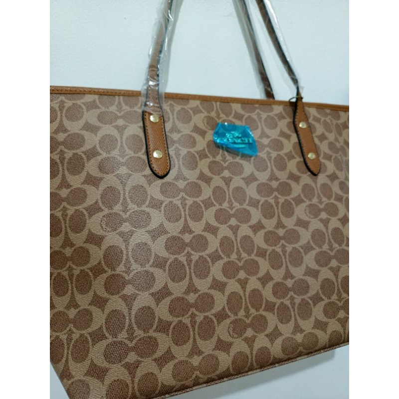 Tas COC Signature Tote Bag Coach Mirror