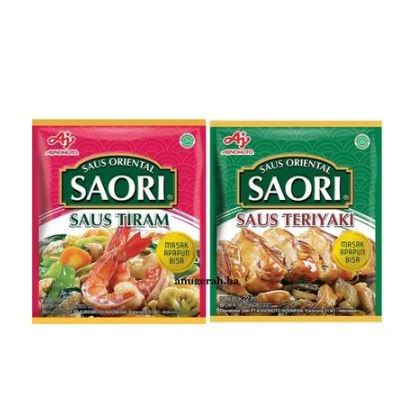 

Saori Saus Tiram 1 Renceng isi 10 sachet / Saos Bumbu instant
